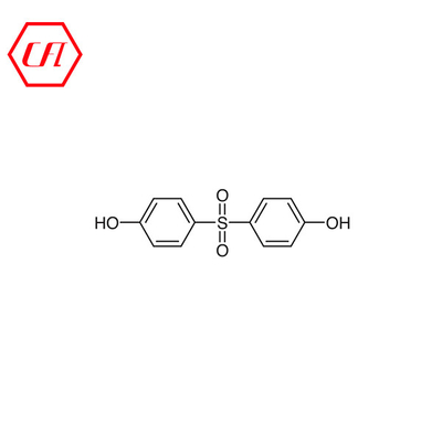 Bis 4-Hydroxyphenyl Sulfone CAS 80-09-1 C12H10O4S Bahan Kimia Pelapis Kertas