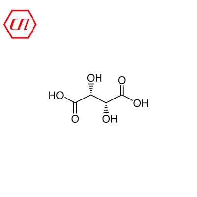 L ((+) - Asam tartaric Aditif makanan CAS 87-69-4